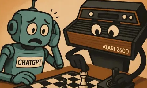 Chuyện khôi hài: ChatGPT đánh cờ vua thua một cỗ máy chơi game của thập niên 70