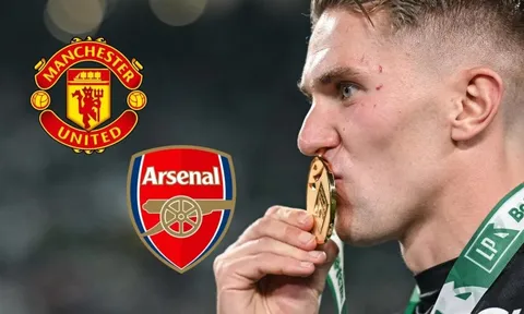 Arsenal vượt mặt Man Utd trong cuộc đua chiêu mộ Gyokeres
