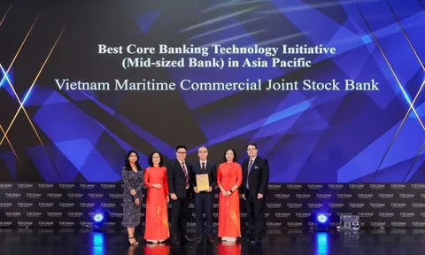MSB nhận giải thưởng uy tín về Công nghệ Ngân hàng lõi