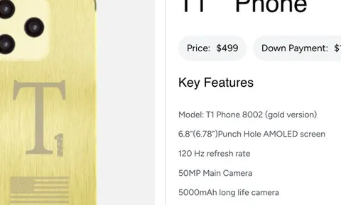 Vừa ra mắt, smartphone "Made in USA" giá 499 USD của ông Trump đã bị truyền thông Mỹ nghi ngờ