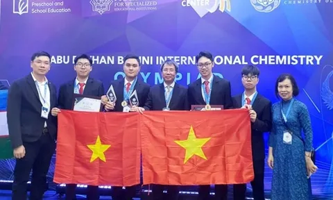 Chân dung chàng trai "Vàng" Olympic hóa học quốc tế