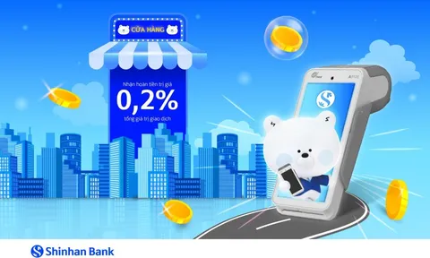 Xây dựng hình ảnh “Doanh nghiệp không dùng tiền mặt” cùng Shinhan Bank