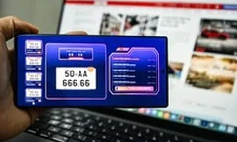 Đấu giá biển số xe thu về ngân sách gần 6.400 tỉ, niêm yết thêm hơn 1,2 triệu biển số