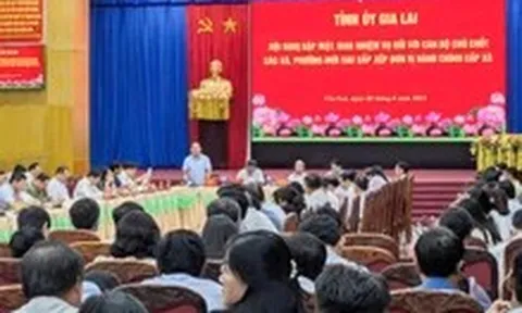 Gia Lai dự kiến ngày 30-6 công bố chức danh lãnh đạo chủ chốt 77 xã, phường mới