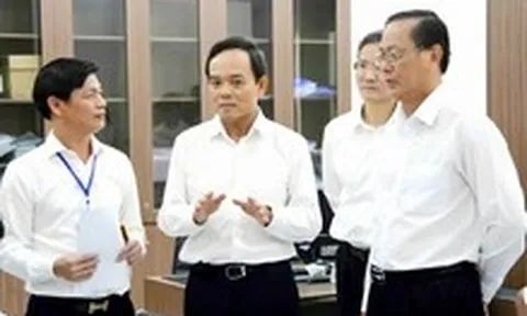 Ông Trần Lưu Quang kiểm tra công tác chuẩn bị vận hành chính quyền 2 cấp tại Ninh Thuận, Khánh Hòa