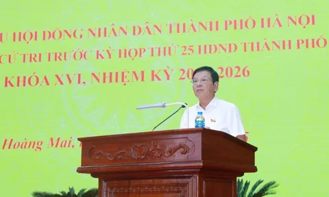 Cử tri Hoàng Mai kiến nghị giải quyết vướng mắc về giải phóng mặt bằng