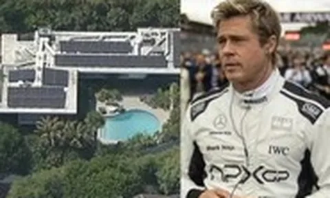 Biệt thự 5,5 triệu USD của Brad Pitt bị trộm khi anh đang quảng bá phim F1
