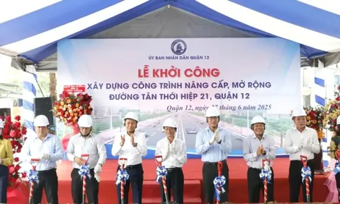Quận 12 khởi công dự án nâng cấp đường dân sinh hơn 1.300 tỷ đồng