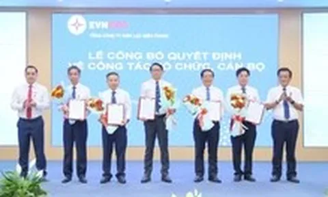 EVNCPC công bố quyết định thành lập 6 công ty điện lực sau sáp nhập
