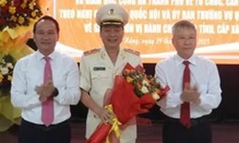 Giám đốc Công an Quảng Nam làm giám đốc Công an Đà Nẵng sau sáp nhập
