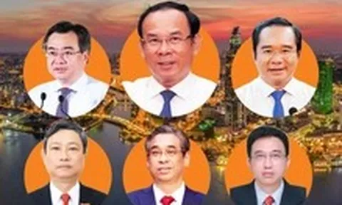 Danh sách lãnh đạo Thành ủy, HĐND, UBND TP.HCM mới