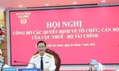 Ông Đoàn Minh Dũng làm tân Trưởng Thuế TP.HCM