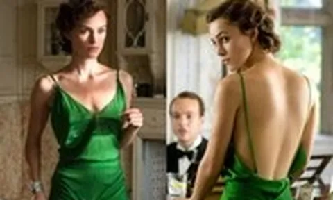 Chiếc đầm xanh đẹp nhất mọi thời đại của Keira Knightley trong Atonement gây sốt trở lại