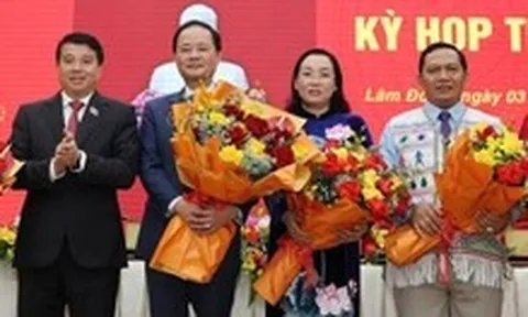 Công bố các chức danh lãnh đạo HĐND, UBND tỉnh Lâm Đồng