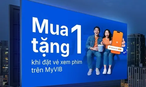 VIB hợp tác cùng VNPAY mở rộng loạt tiện ích trên MyVIB, tung ưu đãi vé xem phim hè 2025