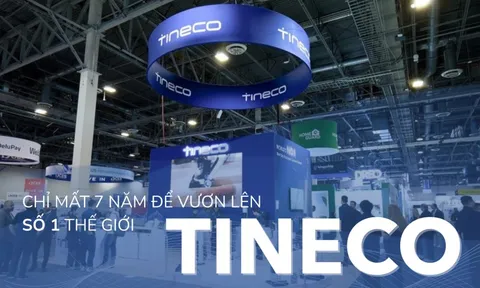 Tineco chỉ mất 7 năm để trở thành hãng số một thế giới về máy lau sàn