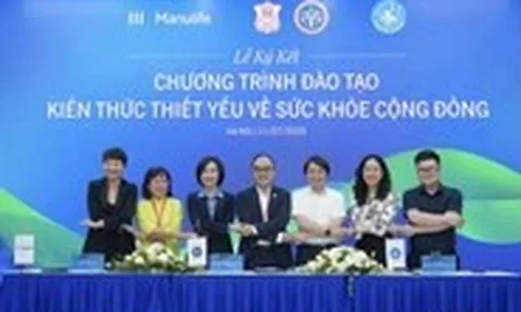 Manulife hợp tác nâng cao kiến thức y tế cho tư vấn viên bảo hiểm