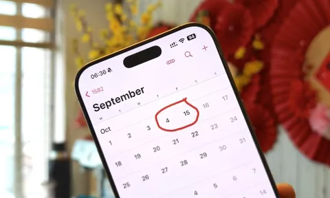 Lý do lịch trên điện thoại thiếu 10 ngày