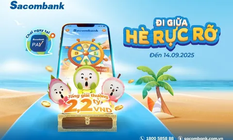 7 mảnh ghép địa danh Việt – 18 triệu đồng: Game mùa hè hot rần rần từ Sacombank