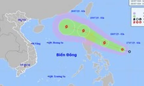 Hôm nay, áp thấp nhiệt đới gần Biển Đông khả năng thành bão