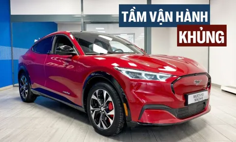 Đây là bản Ford Mustang Mach-E sắp bán tại Việt Nam: Diện mạo khác xe nhập tư, pin khủng, đầy bình có thể chạy Hà Nội - Quảng Bình