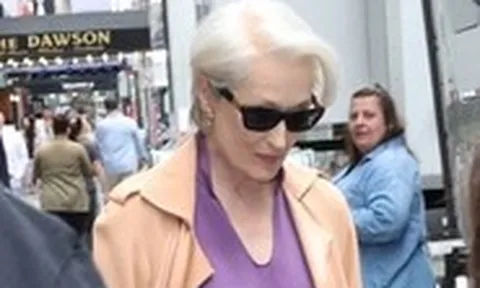 Meryl Streep không thay đổi sau gần 20 năm khi quay The Devil Wears Prada 2