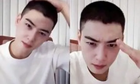 Cha Eun Woo nhập ngũ, 'đầu trứng cút' không dìm nổi 'gương mặt thiên tài'