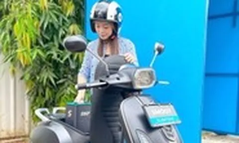 Giao thông xanh - cơ hội và thách thức - Kỳ 3: Đổi pin xe máy điện trong 9 giây ở Indonesia