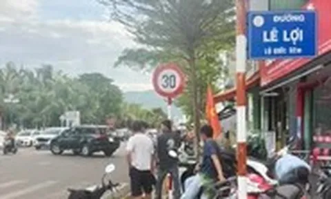 Cắm bảng 30km/h trên đường phố Quy Nhơn, Sở Xây dựng nói gì?