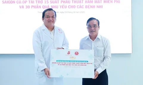 Saigon Co.op góp phần thay đổi cuộc đời em nhỏ qua những ca phẫu thuật nụ cười đầy nhân ái