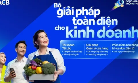 ACB: Giải pháp số hóa toàn diện cho hộ kinh doanh thích ứng giai đoạn mới