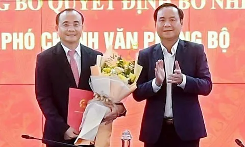 Ông Bùi Mạnh Tường làm phó chánh Văn phòng Bộ Nông nghiệp và Môi trường