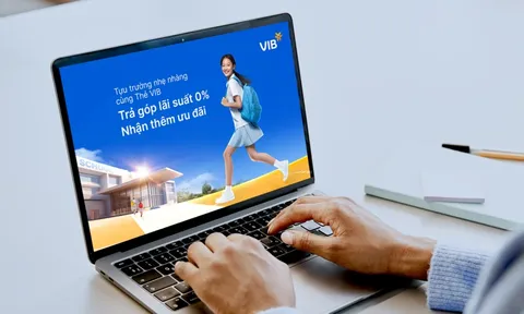 Tựu trường nhẹ tênh với ưu đãi thẻ tín dụng VIB cho học phí, đồ công nghệ, xe điện