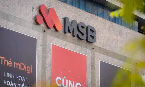 Ngày 9/9, MSB chốt danh sách cổ đông nhận cổ tức bằng cổ phiếu tỉ lệ 20%