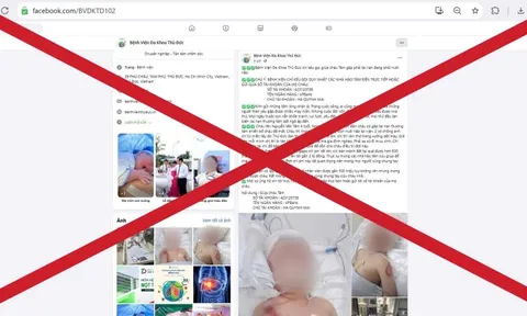 Giả mạo Bệnh viện Đa khoa Thủ Đức kêu gọi 2 tỉ đồng cho bệnh nhi bị tai nạn