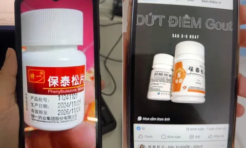 Nguy cơ tử vong từ thuốc chứa chất cấm Phenylbutazone rao bán trên mạng