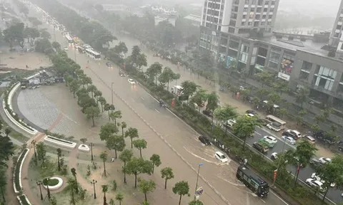 Khu nhà giàu Ciputra được ví như "làng chài" bởi hễ mưa lớn là ngập trong "biển nước" nhưng giá biệt thự trăm tỷ/căn