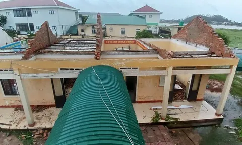 Hà Tĩnh: 156 cơ sở giáo dục bị ảnh hưởng do bão số 5, thiệt hại hơn 121 tỷ đồng