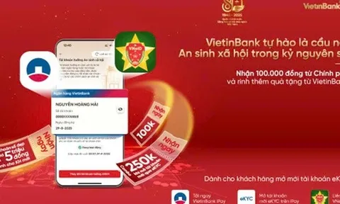 Nhận quà từ Chính phủ – Niềm vui nhân đôi cùng VietinBank