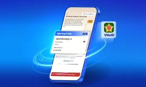 Chính phủ tặng 100.000 đồng, ACB cộng thêm đến 350.000 đồng cho khách hàng liên kết VNeID