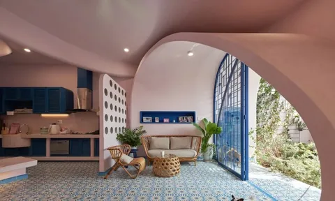Ngôi nhà 160m2 với gam màu đặc biệt ở TP.HCM