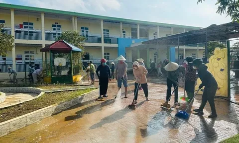 Các trường học ở Hà Tĩnh sẵn sàng tổ chức lễ khai giảng sau bão