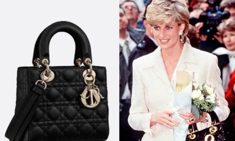 Túi Lady Dior mà Công nương Diana yêu thích vẫn là biểu tượng thời trang suốt 30 năm qua