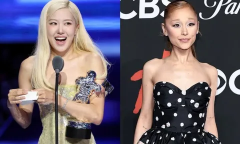Rosé BlackPink làm nên lịch sử, Ariana Grande là sao mặc xấu nhất MTV Music Awards 2025
