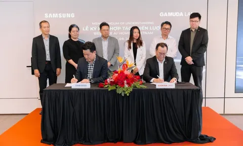 Gamuda Land Việt Nam bắt tay Samsung, kiến tạo giải pháp sống thông minh và bền vững