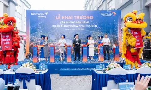 Eurowindow Holding khai trương văn phòng bán hàng dự án mới tại Nghệ An