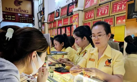 Đề xuất bán từ 1 lượng vàng trở lên mới phải nộp thuế