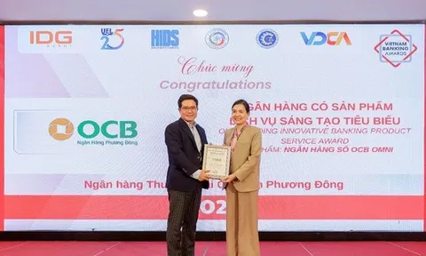 Lần thứ 5 liên tiếp OCB nằm trong danh sách ngân hàng Việt Nam tiêu biểu