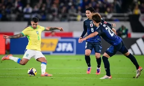 Nhật Bản ngược dòng ngoạn mục đánh bại Brazil
