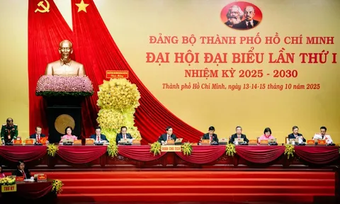 Sáng nay 15-10, Đại hội đại biểu Đảng bộ TP.HCM lần I họp phiên bế mạc